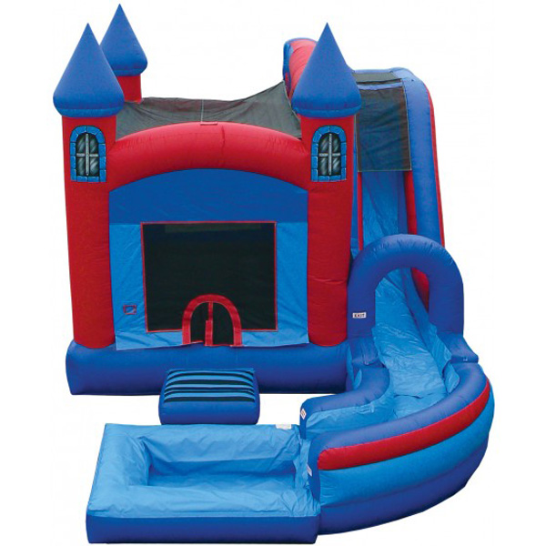 Jump N Splash Wet/Dry slide bounce house combo