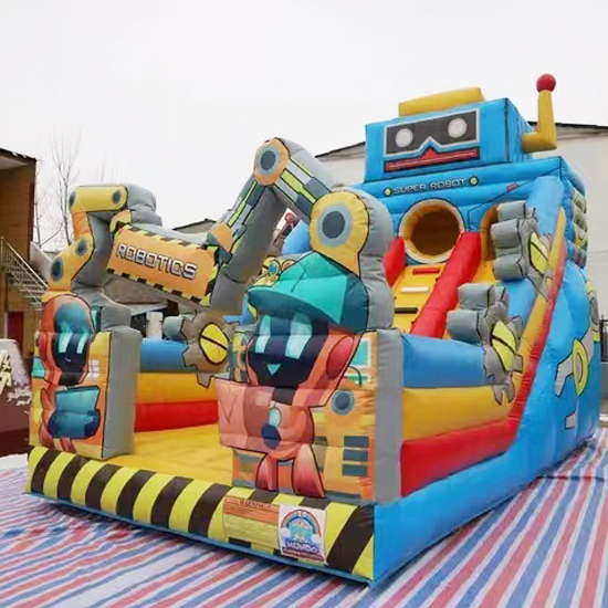 Robot inflatable bounce